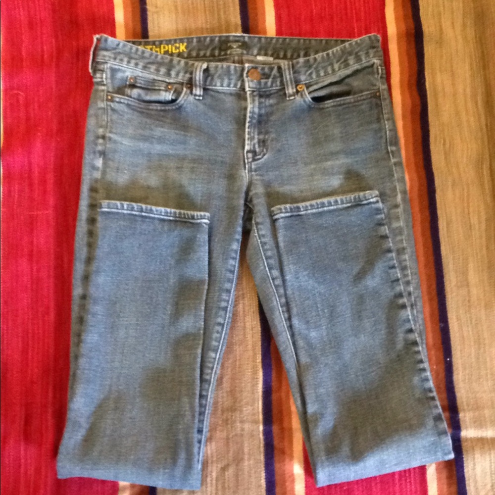 J. Crew Toothpick Ankle-Length Skinny Jeans